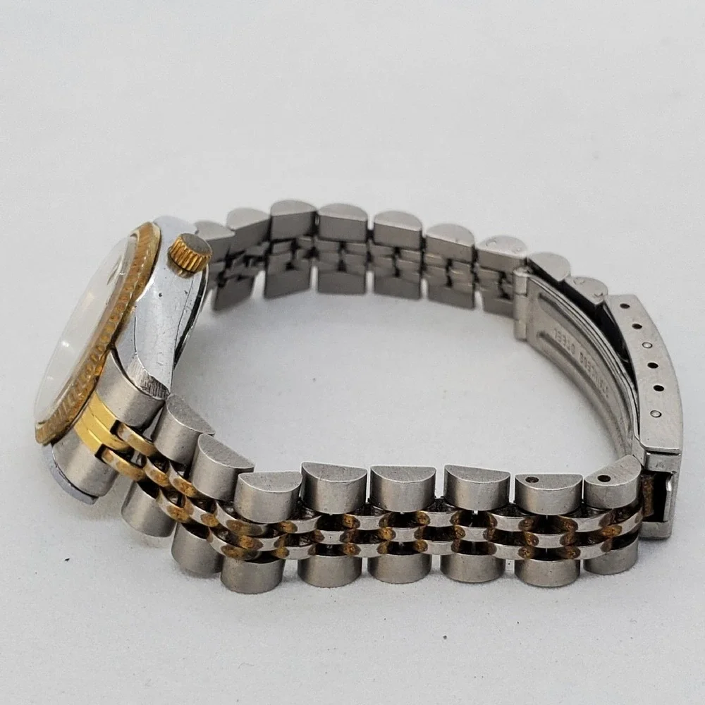 VTG Speidel 25MM Women's Watch Presidential Date Swiss Made 6